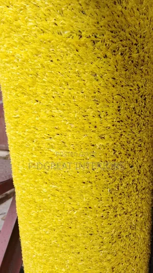 15mm Yellow Color Artificial Grass