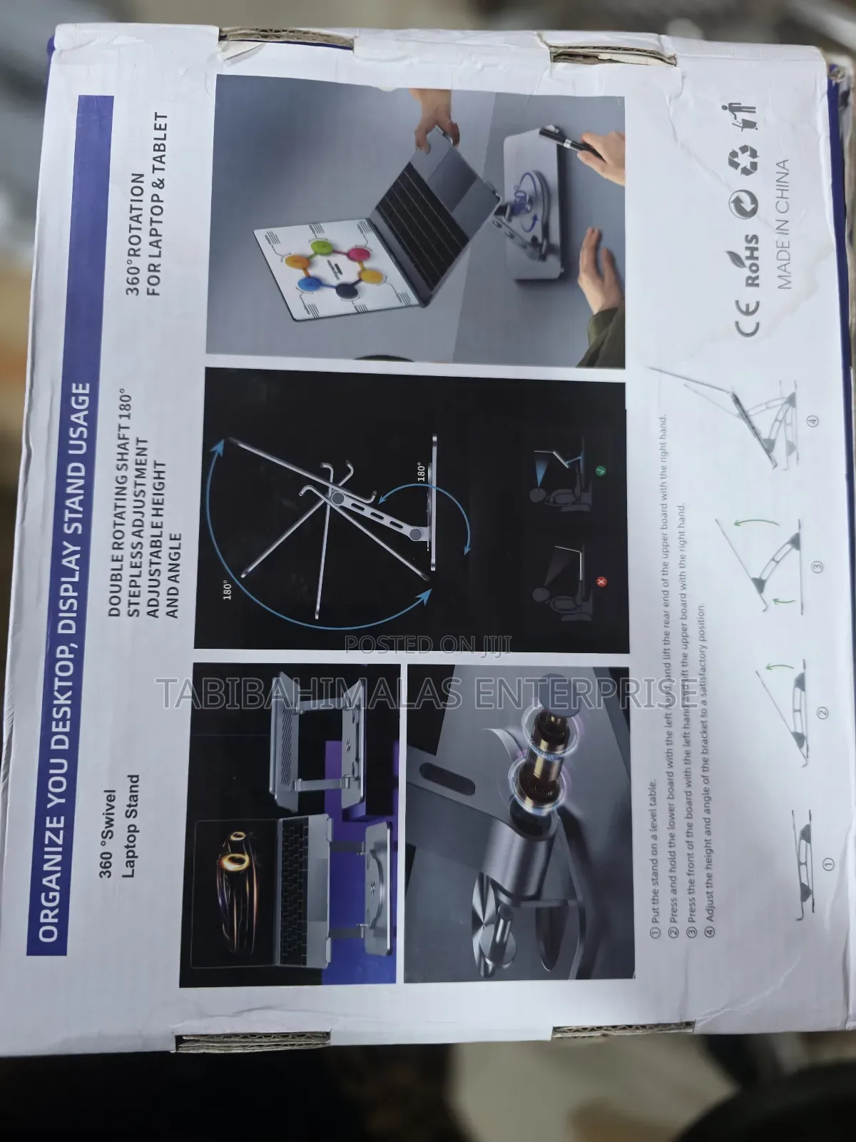 360 Rotation Laptop Stand V3.1