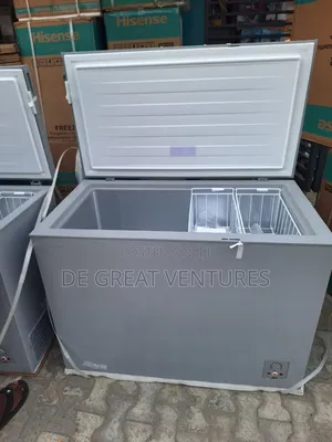 Brand New Hisense 250litter Chest Freezer√External√Silver Colour√