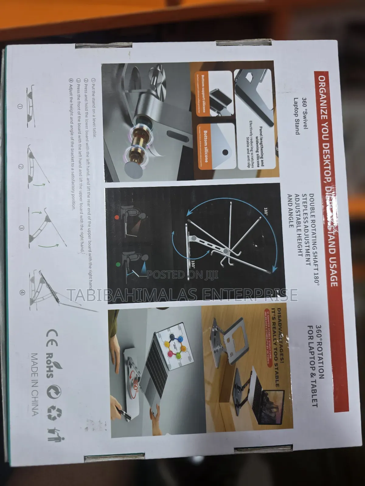 360 Rotation Laptop Stand V3.1