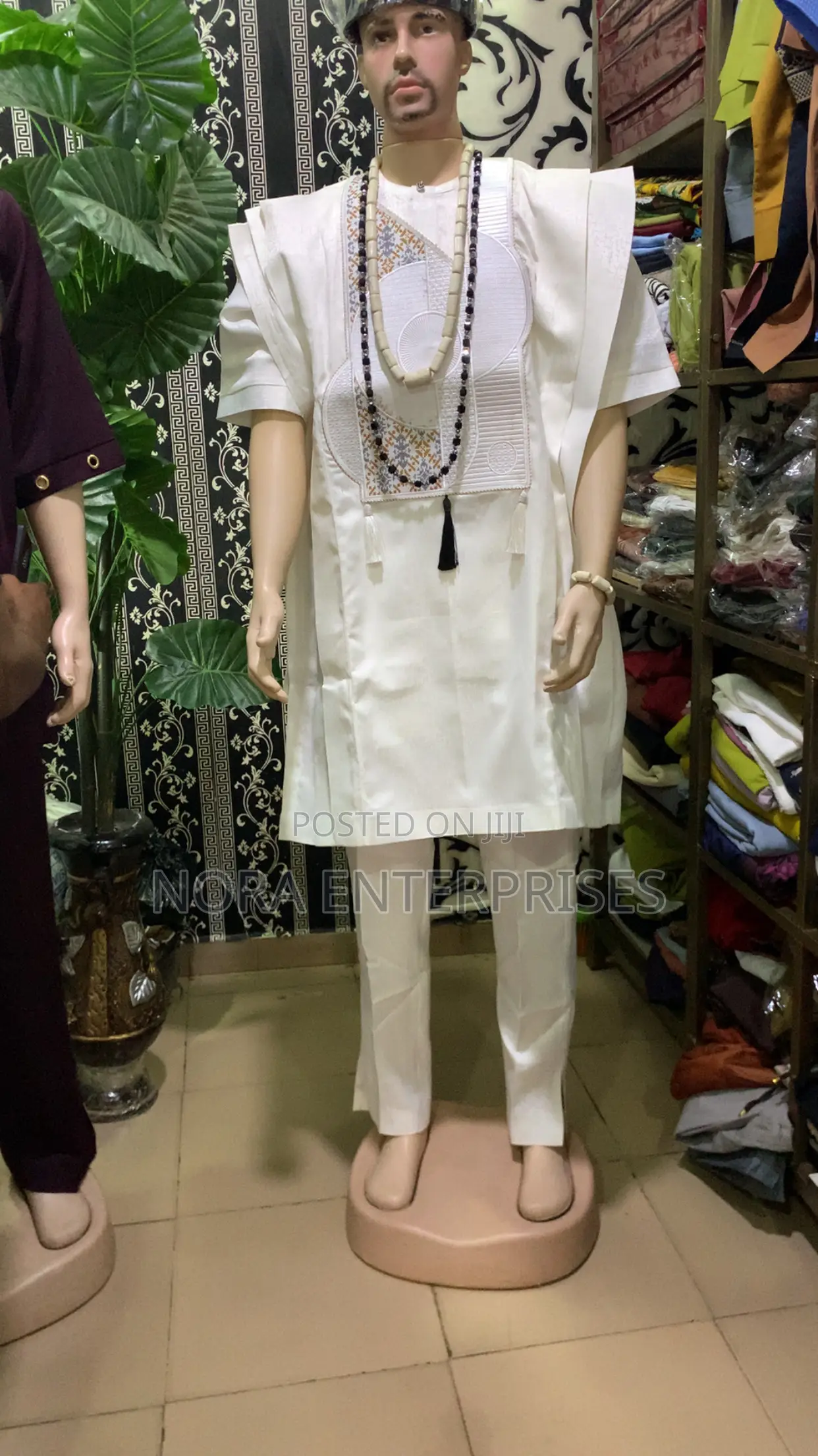 Stylish Traditional Agbada Outfit