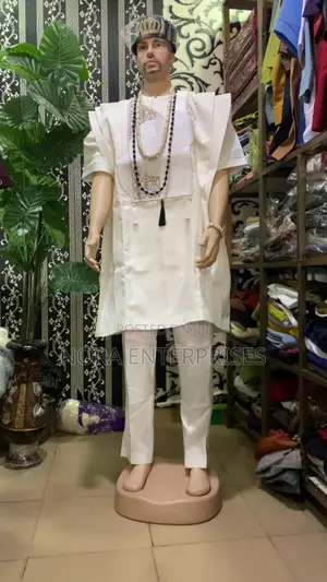 Stylish Traditional Agbada Outfit
