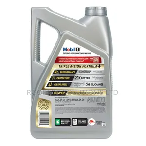 Mobil 1 Extended Performance High Mileage Full Synthetic 0w-20, 5 QTZ