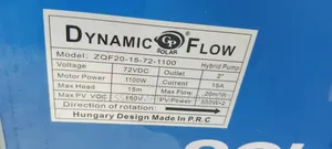 1.5hp Dc Solar Pump. Dynamic Flow