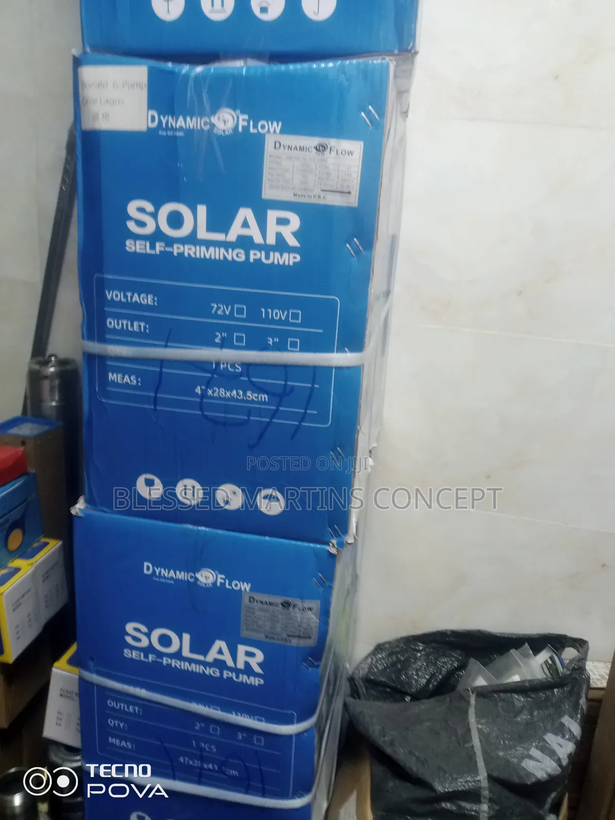 3hp Solar Dc Surface Pump. Brand Dynamic Flow
