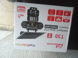 4 Video Solar CCTV Camera