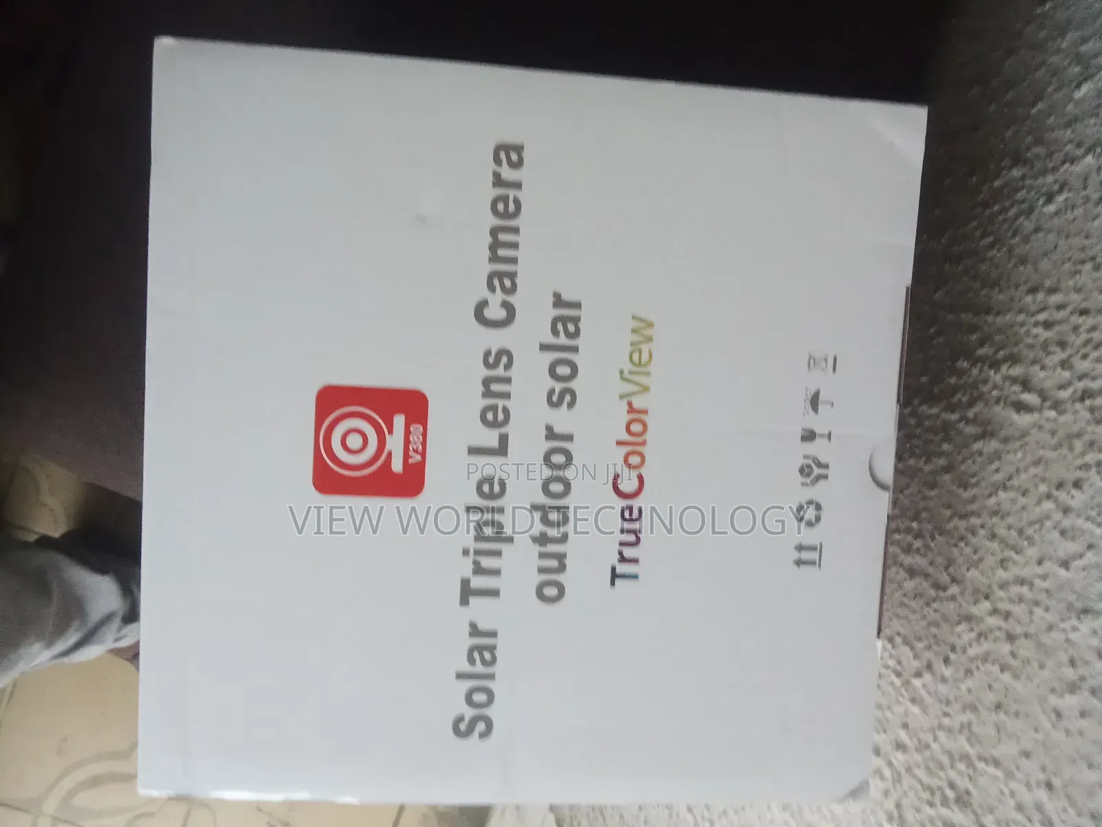4 Video Solar CCTV Camera