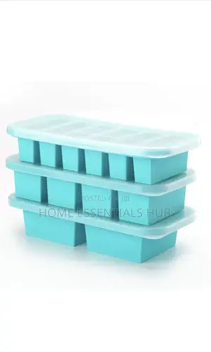 3 in 1 Silicone Freezer Molds With Lids