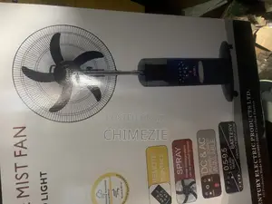 Century 18" Inches Rechargeable Mist Fan With Double 12v 7ah Battery