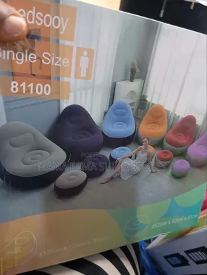 Inflatable Chair Wit Foot Stool