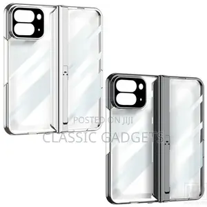 Crystal Clear Shockproof Case With Stand For Google Pixel 10 Pro Fold