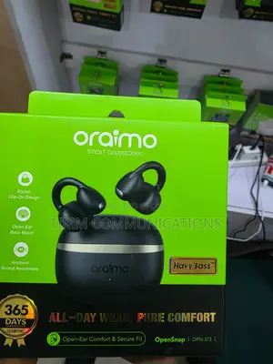 Oraimo Opensnap Clip-on Open-Ear TWS Earbuds Opn-373
