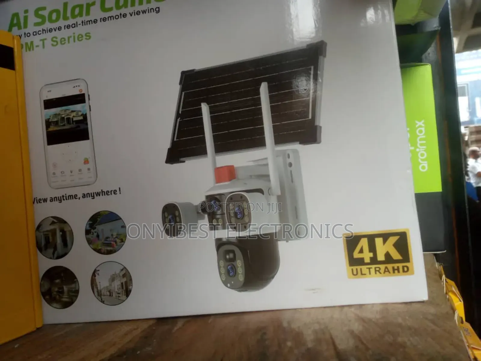 Ubox App Solar CCTV Camera