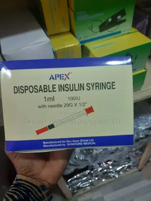 Disposable Insulin Syringes