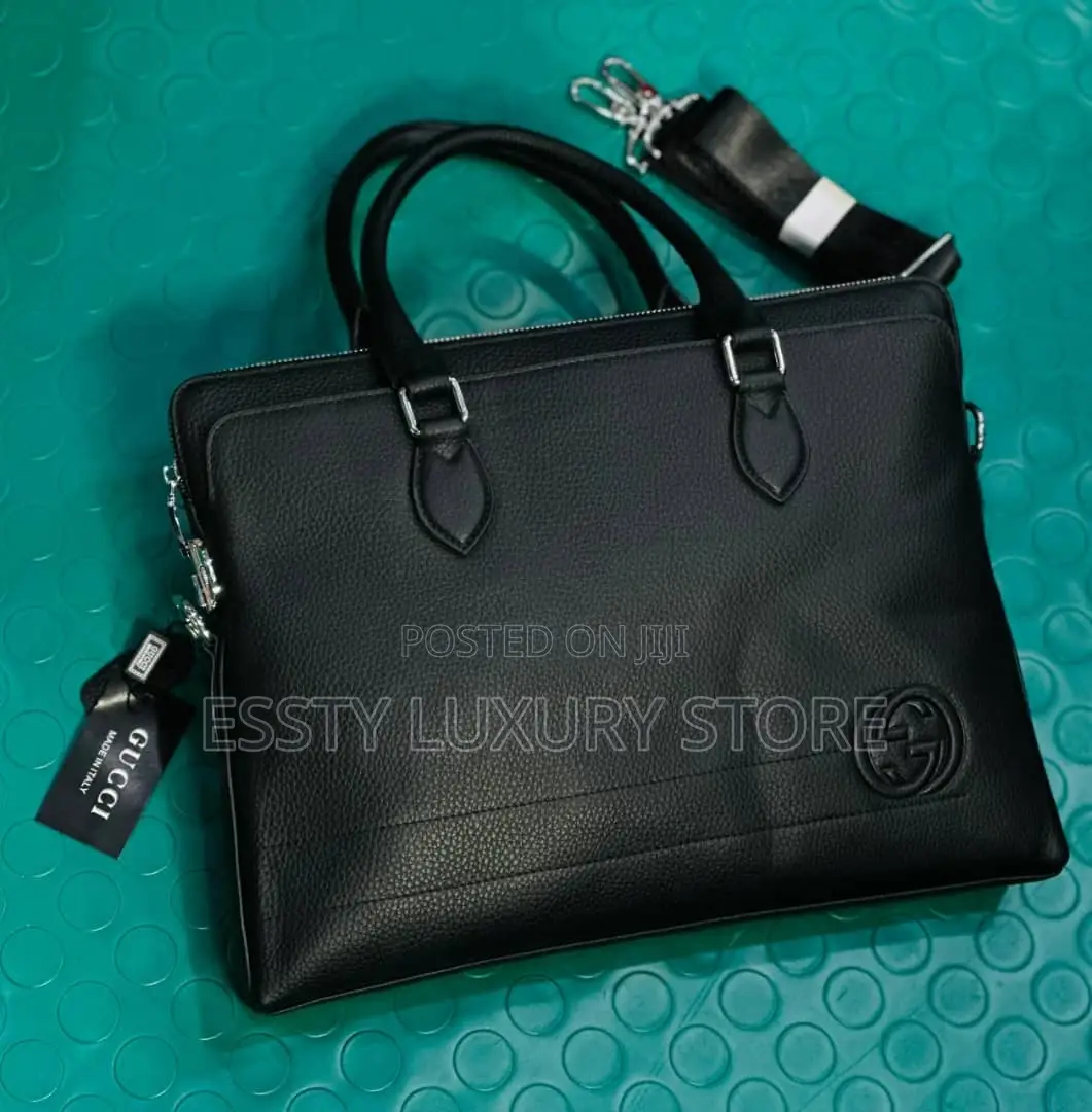 High Quality *Pure Leather Laptop Bag