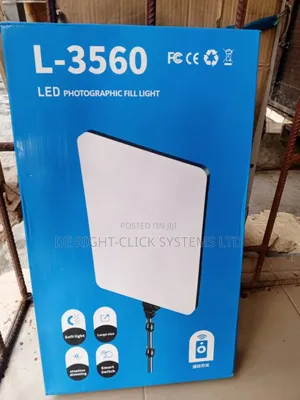 Led Photographic Fill Soft Light L-3560 With Stand
 24inches