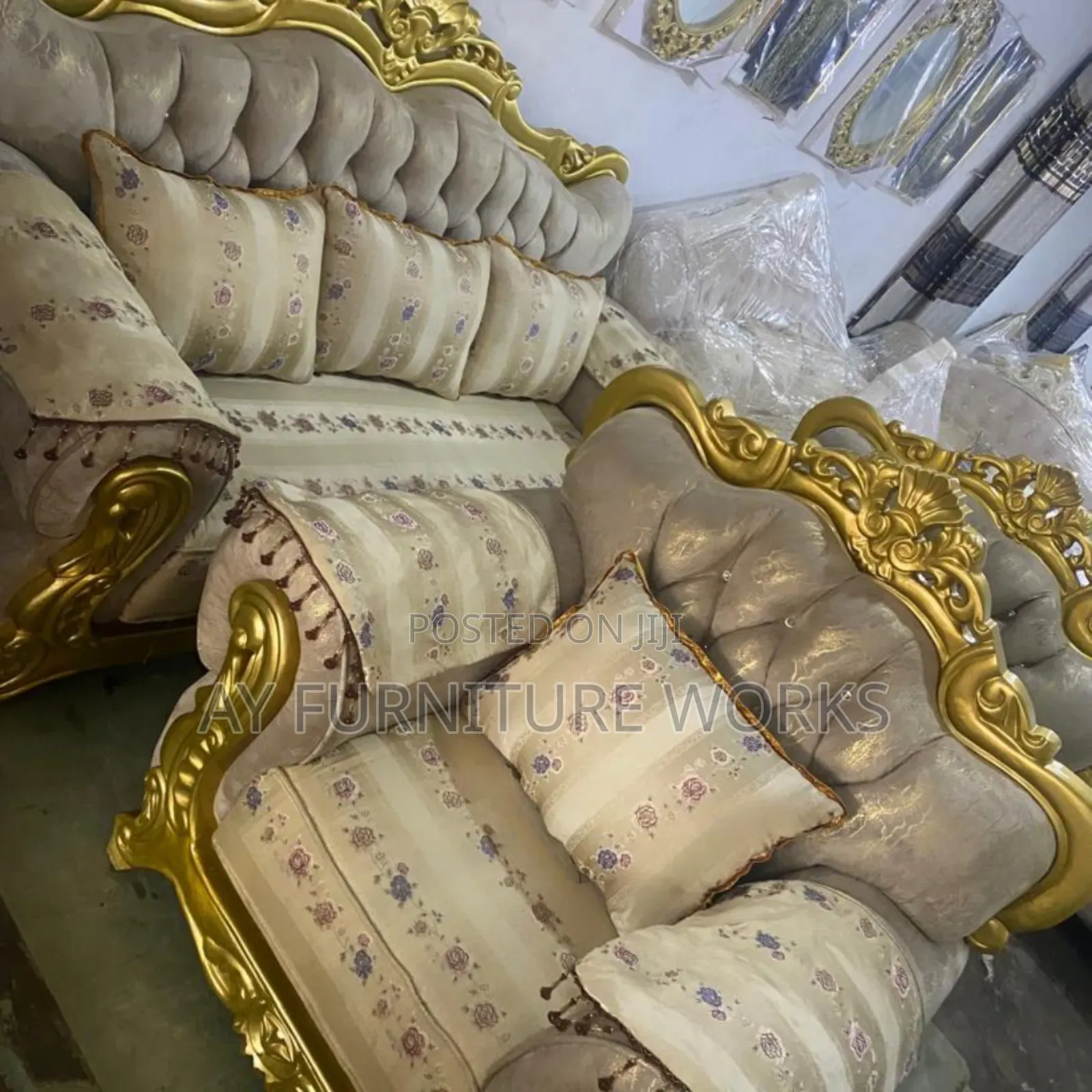 Sets of Quality Highly Finished Royal Sofas