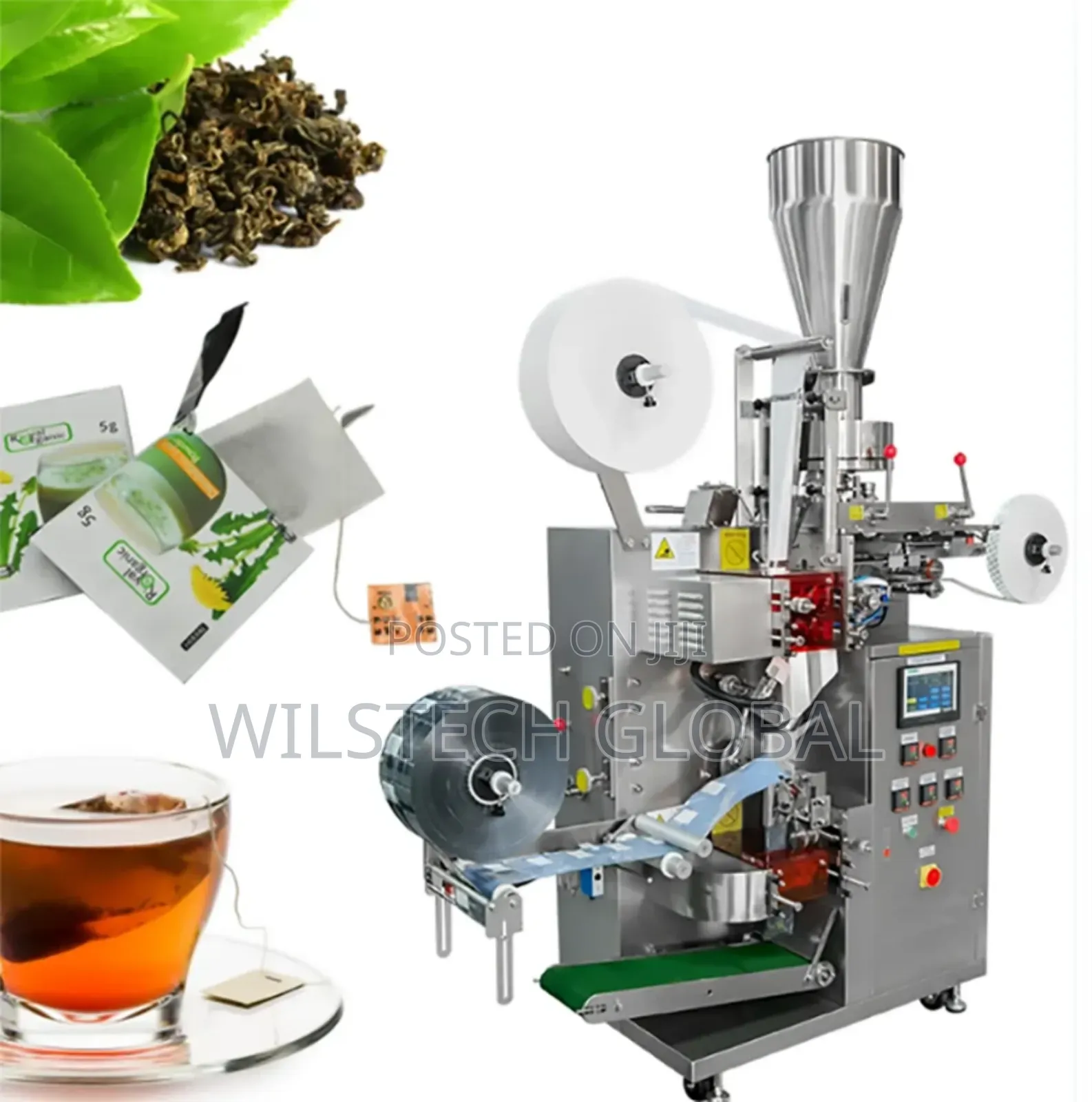 Automatic Inner and Outer Bag Tea Packaging Machine