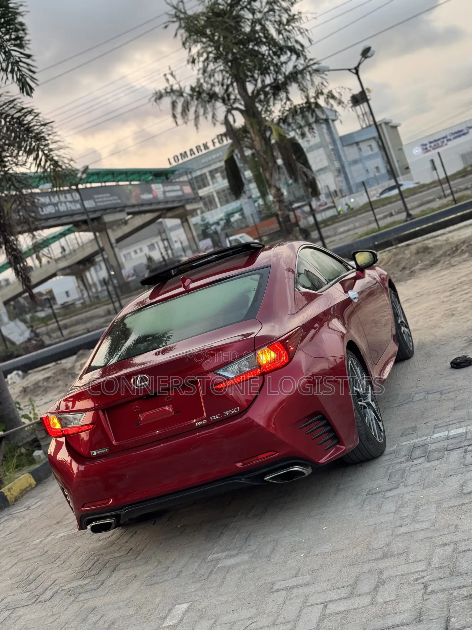 Lexus RC 350 AWD 2016 Red
