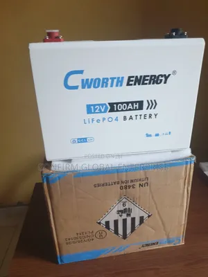 Original C-worth Energy 12v 100ah 1.3kwh Lithium-ion Battery