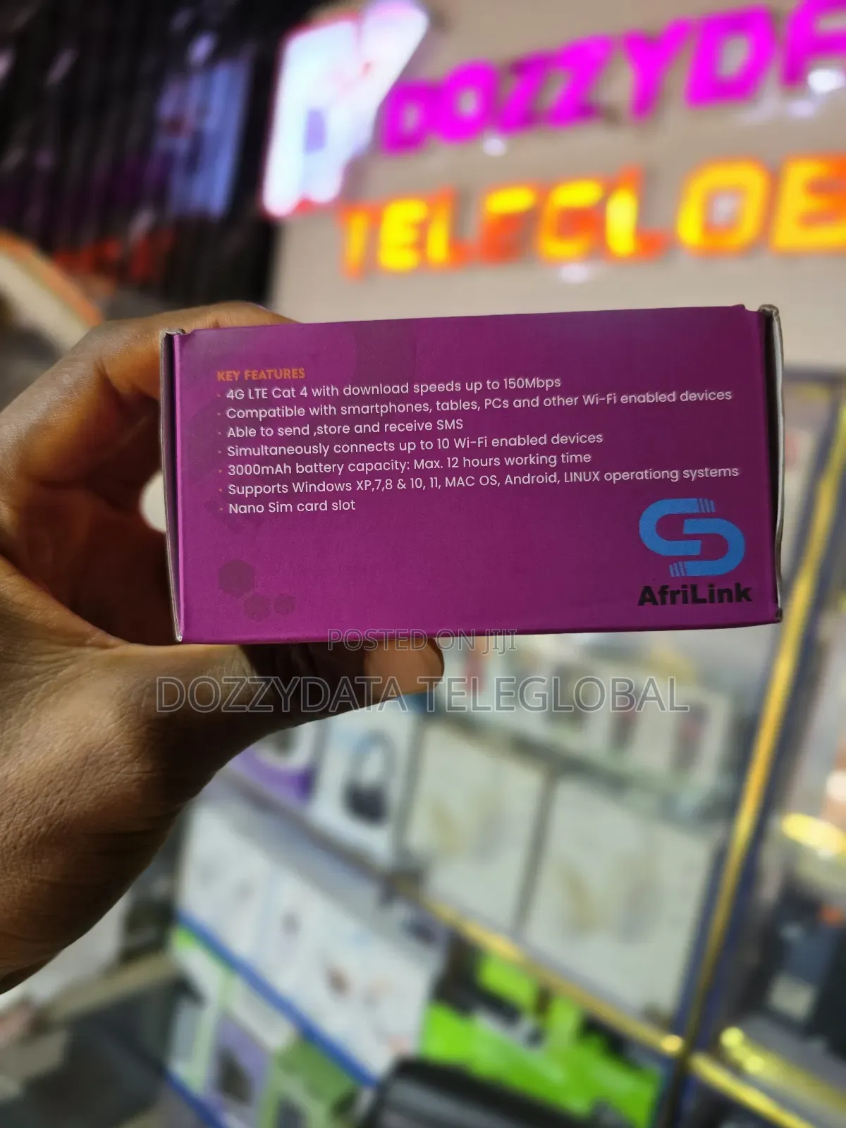Afrlink 4g Lte Mifi Dl100