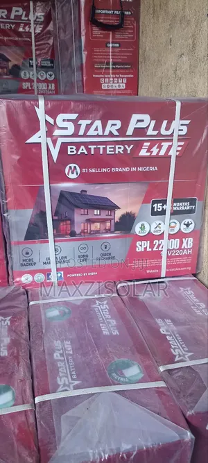 220ah Star Plus 12v Tubular Battery
