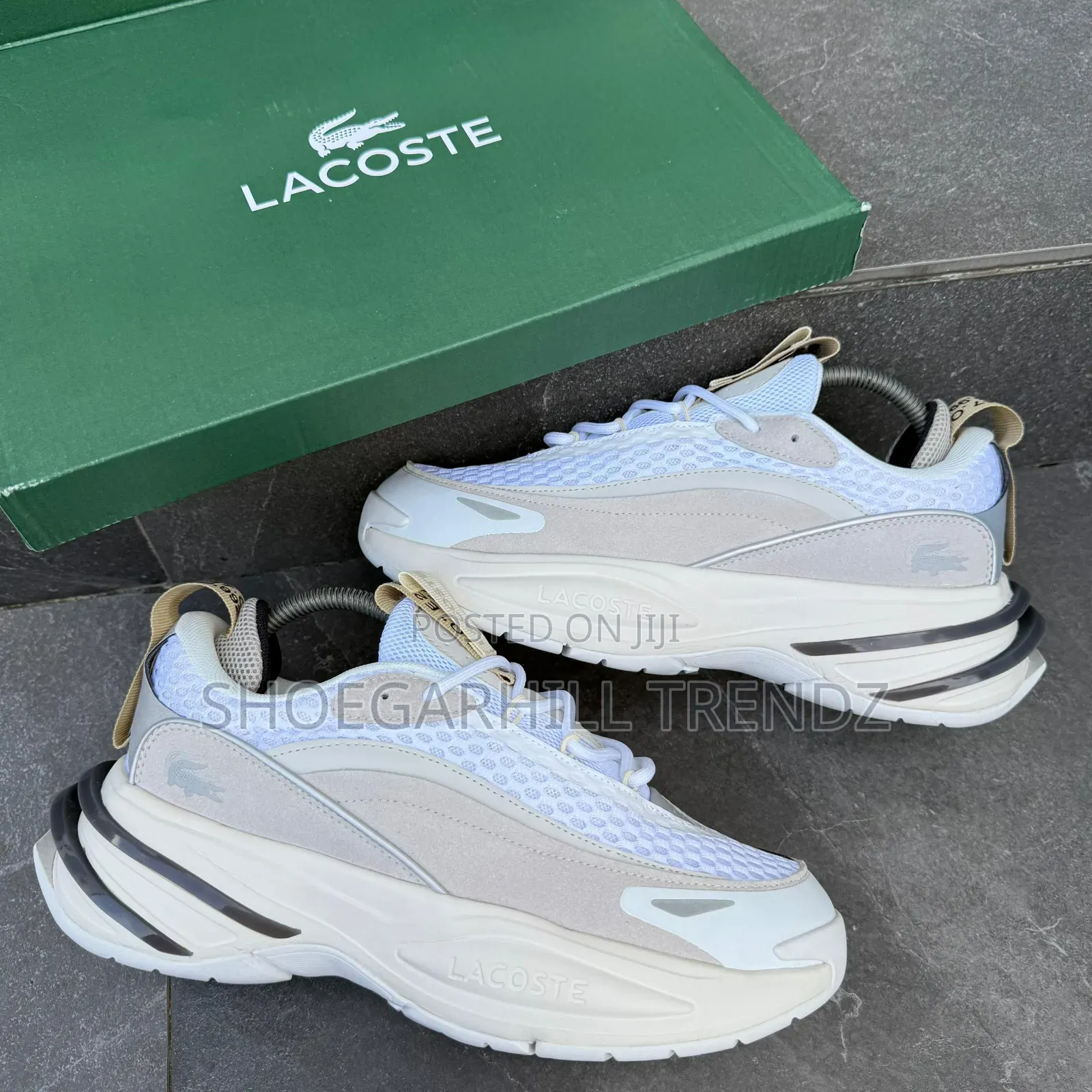 Lacoste L Spin White Navy