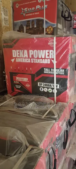 240ah Deka Power 12v Tubular Battery