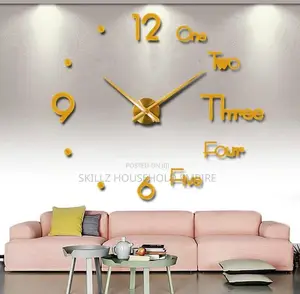 Diy 3d Clock 120cm