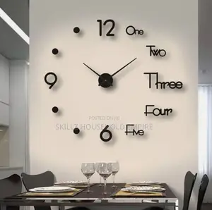 Diy 3d Clock 120cm