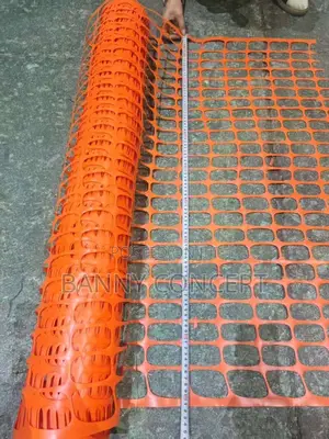 Orange Plastic Safety Fencing