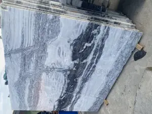 Grey Wave Marble Slab