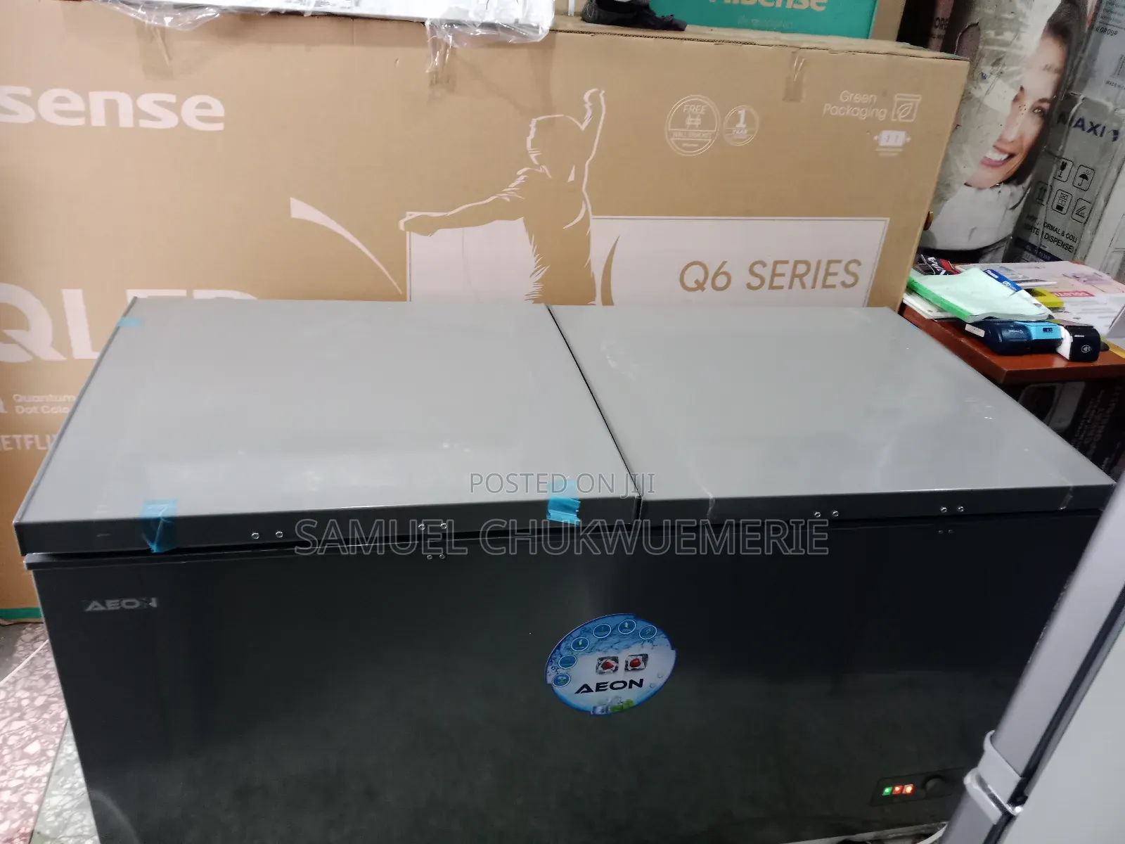 Aeon Chest Freezer Double Door Low Voltage