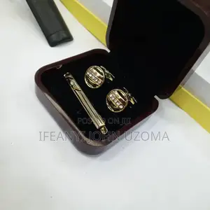 Golden Color Cufflinks Botton