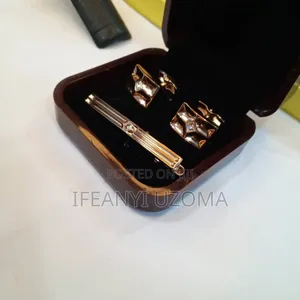 Golden Color Cufflinks Botton