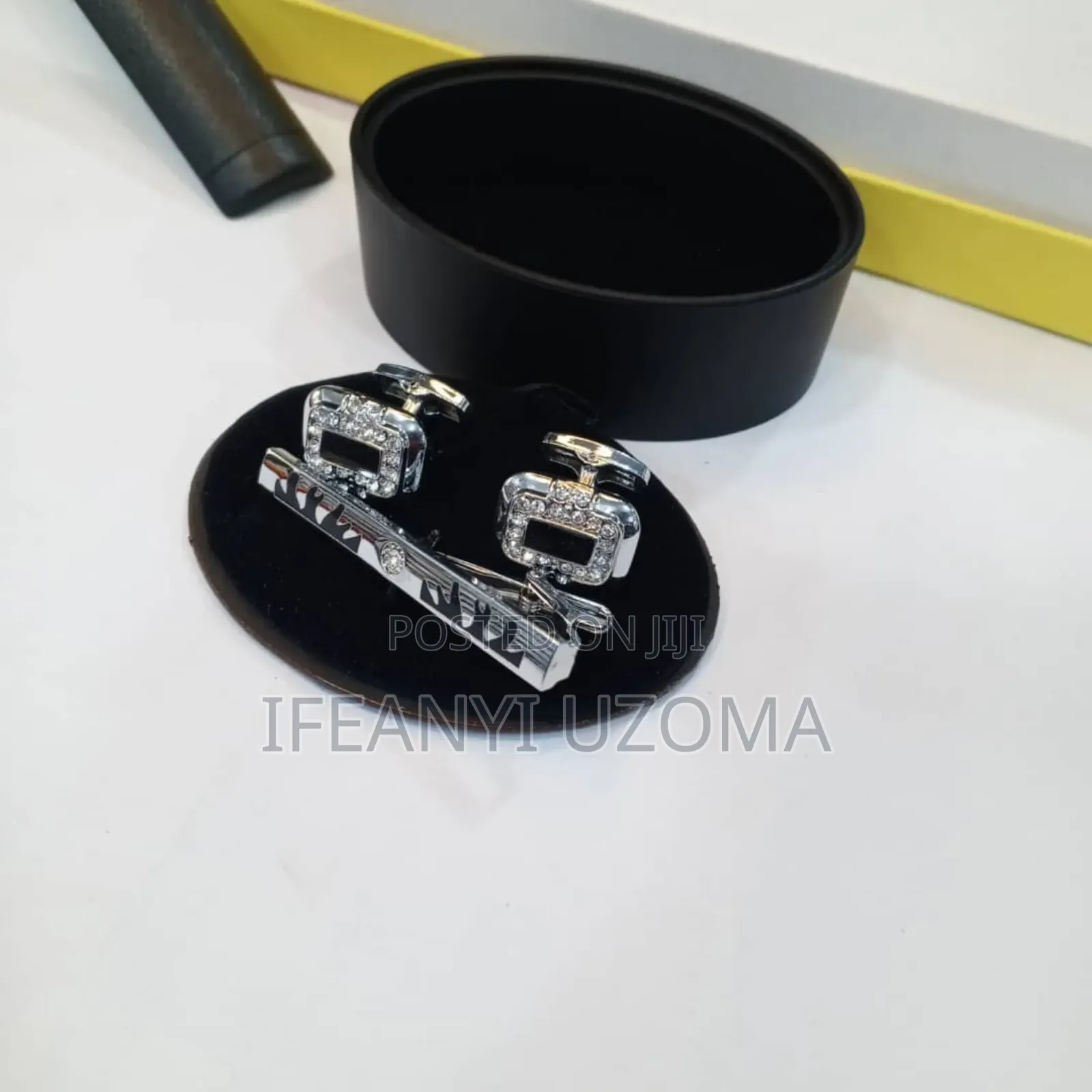 Silver Color Quality Men Cufflinks