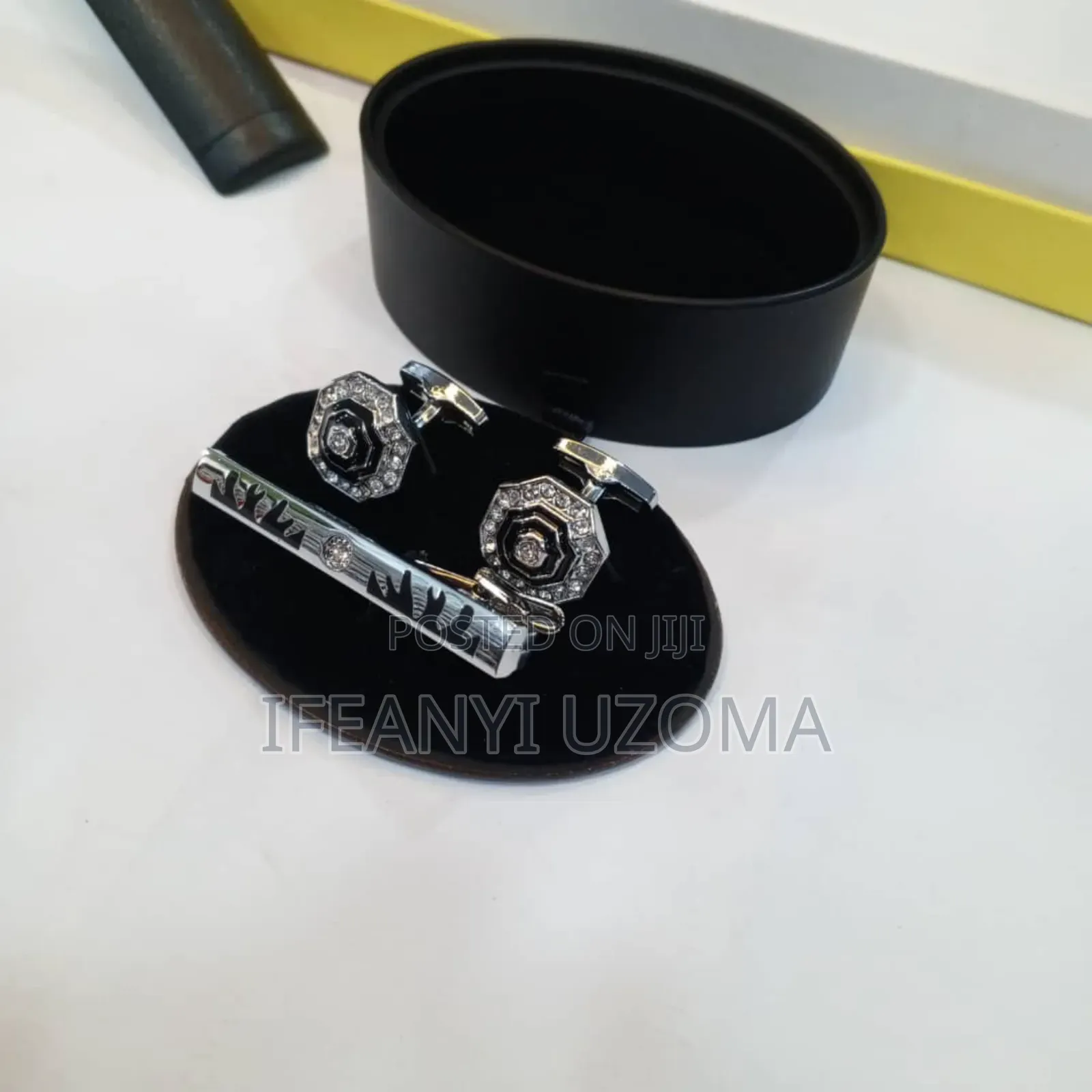 Silver Color Quality Men Cufflinks