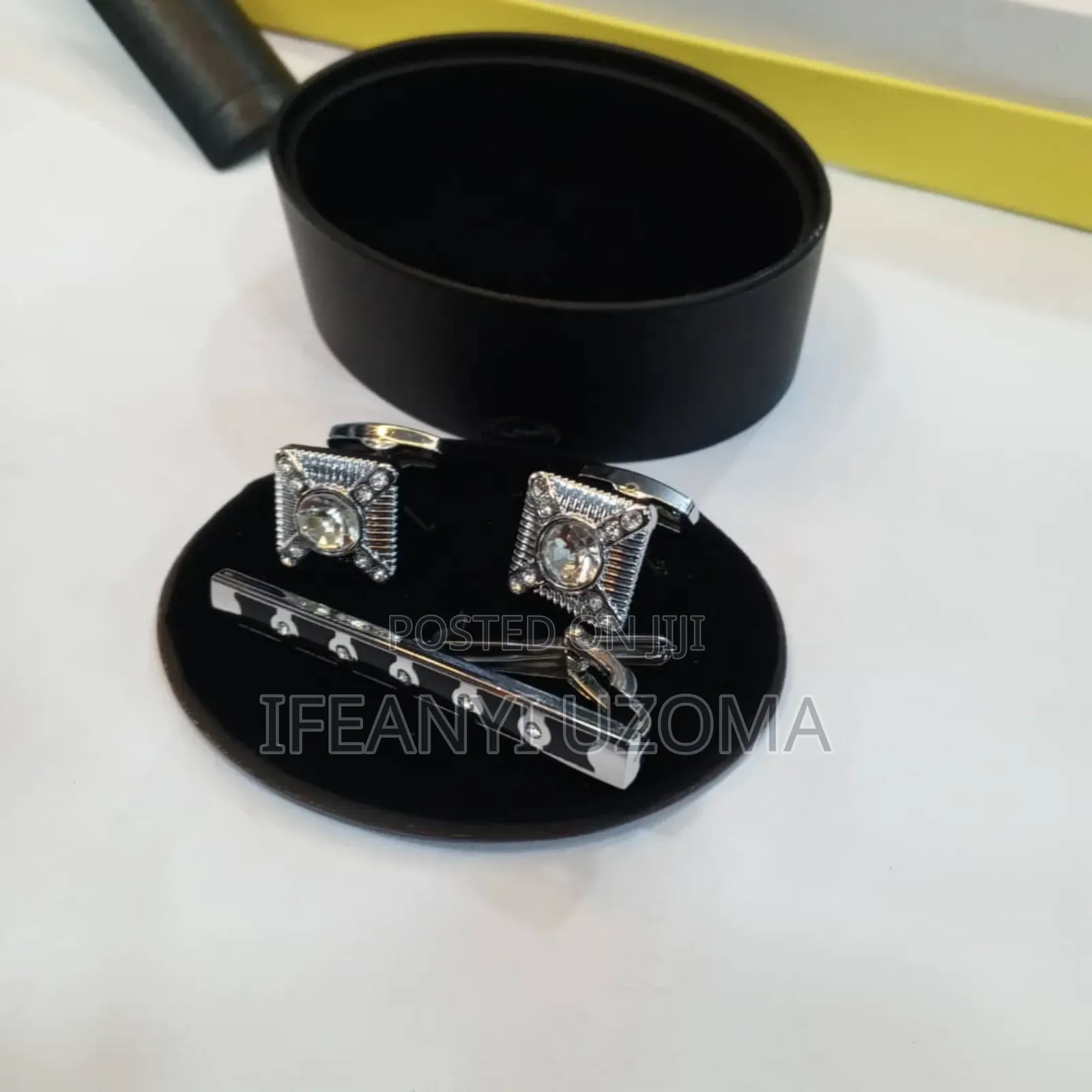 Silver Color Quality Men Cufflinks