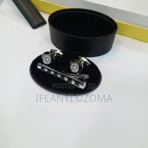 Silver Color Quality Men Cufflinks