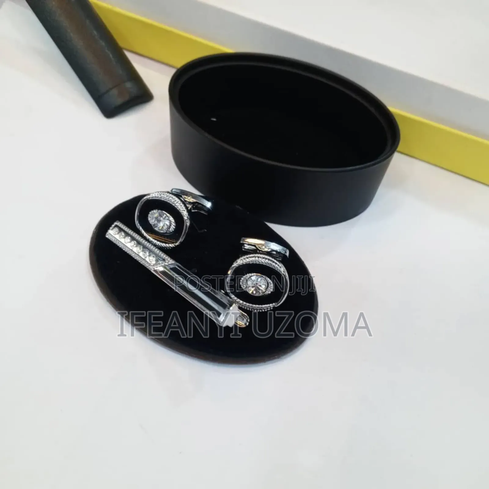 Silver Color Quality Men Cufflinks