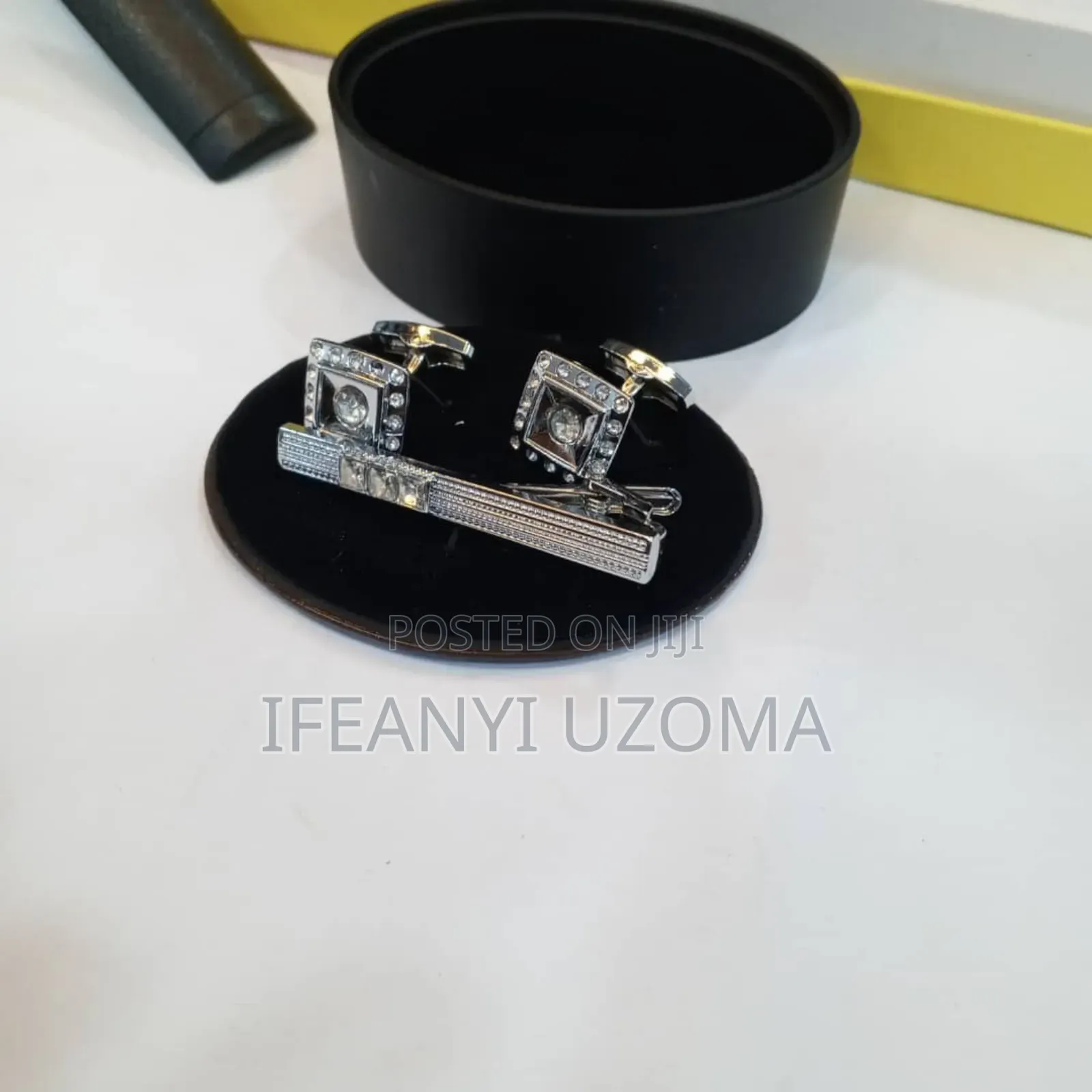 Silver Color Quality Men Cufflinks
