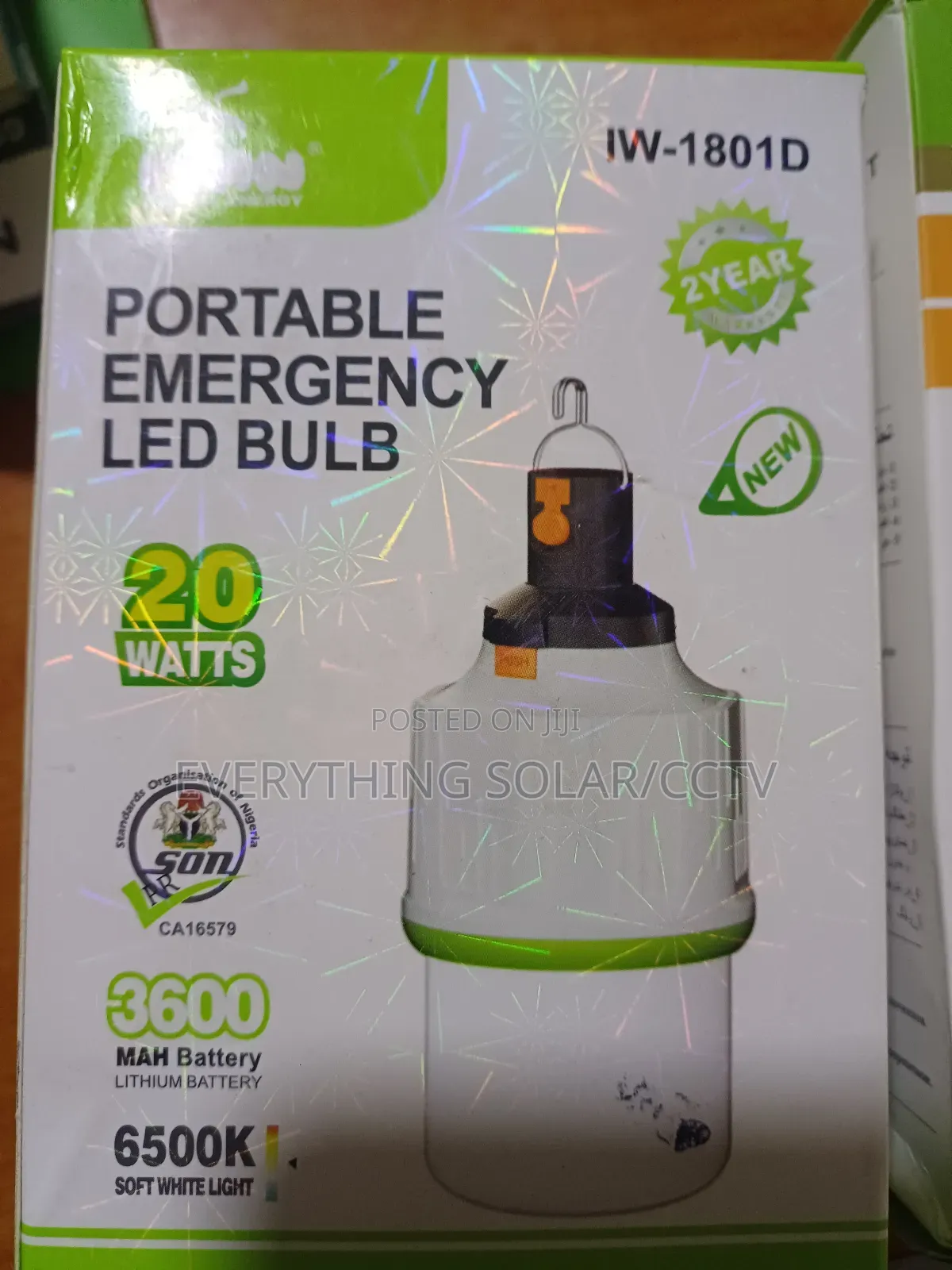 20w Rechargable Bulb