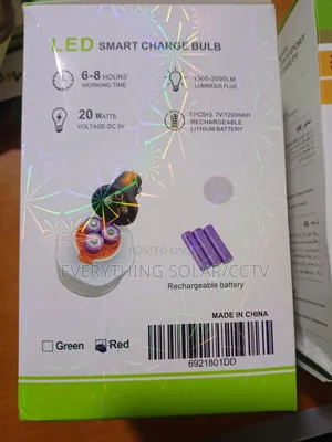 20w Rechargable Bulb