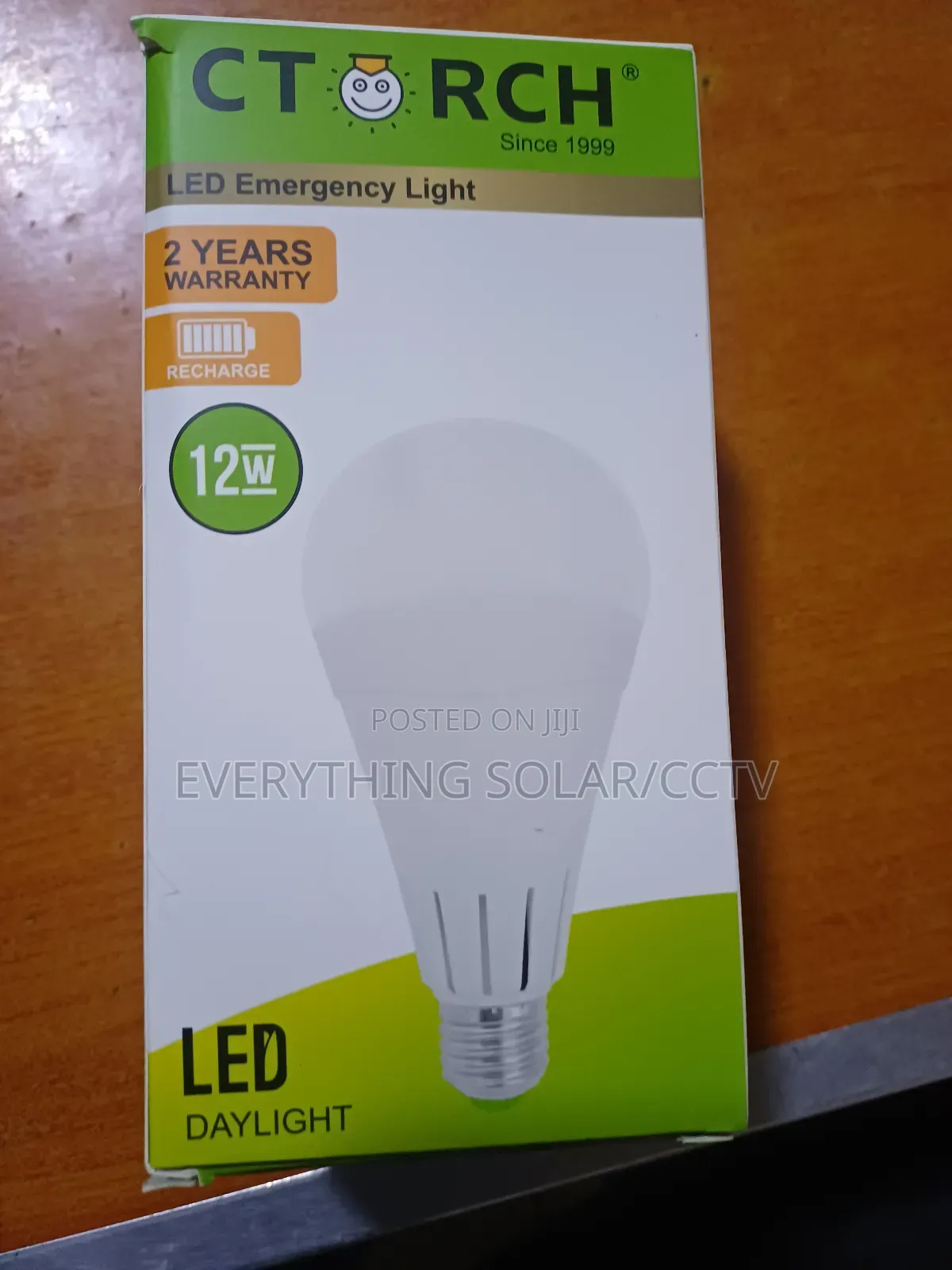 Emergency Bulb 12w Rechargable Bulb