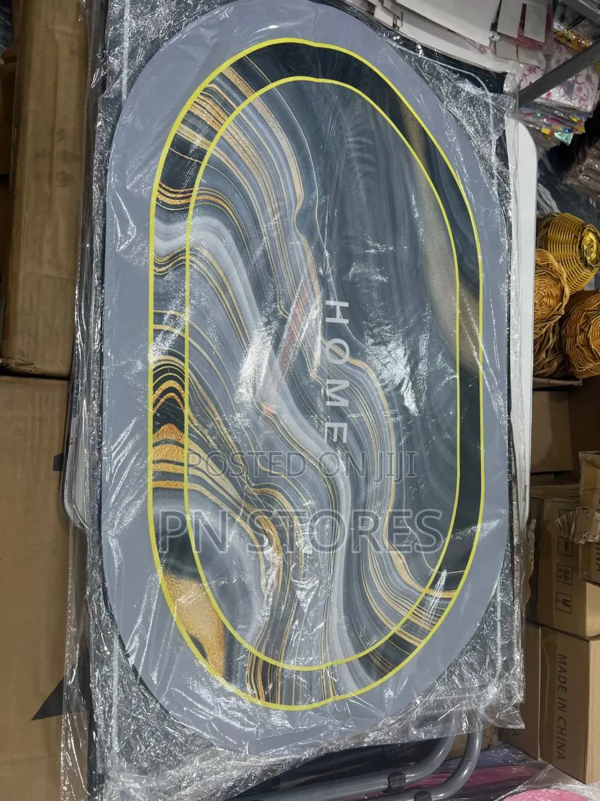 Oval Shaped Superabsorbent Bathroom Mat