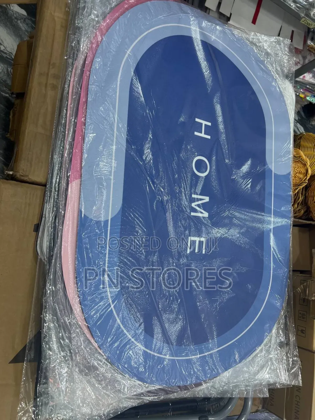 Oval Shaped Superabsorbent Bathroom Mat