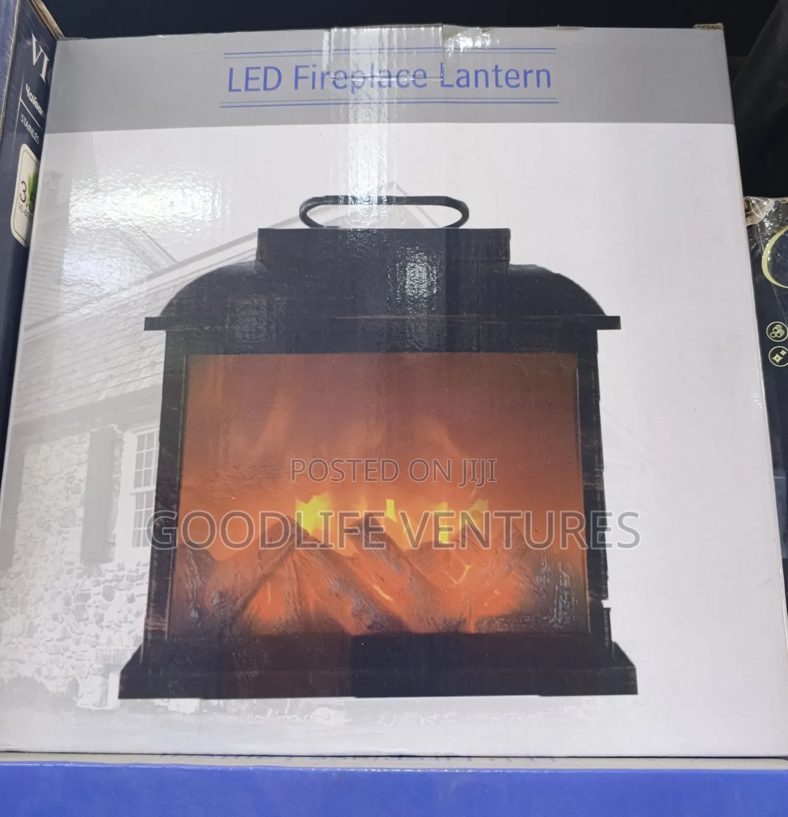 Led Fireplace Lantern