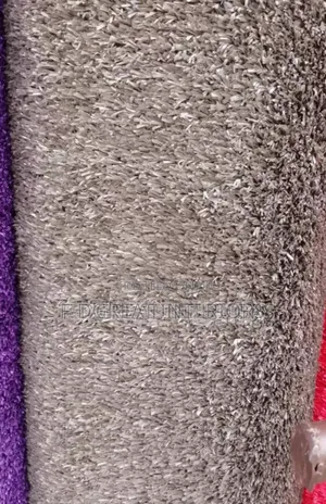 15mm Texture Brown Color Carpet Grass
