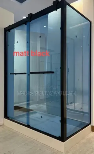 Premium Black Matt Shower Cubicle