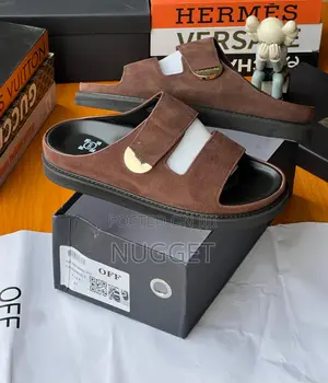 Off - White Brown Suede Pam Comfort.